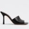 Replica Hermes Camilla Mules 60MM In Black Calfskin 102