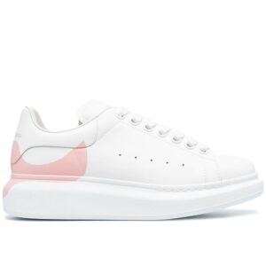 Replica Alexander McQueen Women’s Oversized Sneakers With Pink Drop Hee