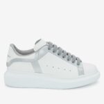 Replica Alexander McQueen Women’s Oversized Sneakers With Silver Trim