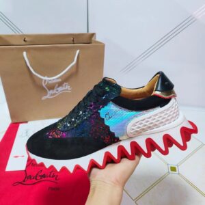 Replica Christian Louboutin Women’s Loubishark Donna Flat Sneakers 2