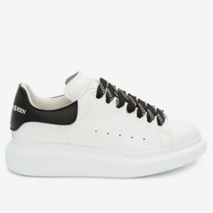 Replica Alexander McQueen Women’s Oversized Sneakers With Noir Heel