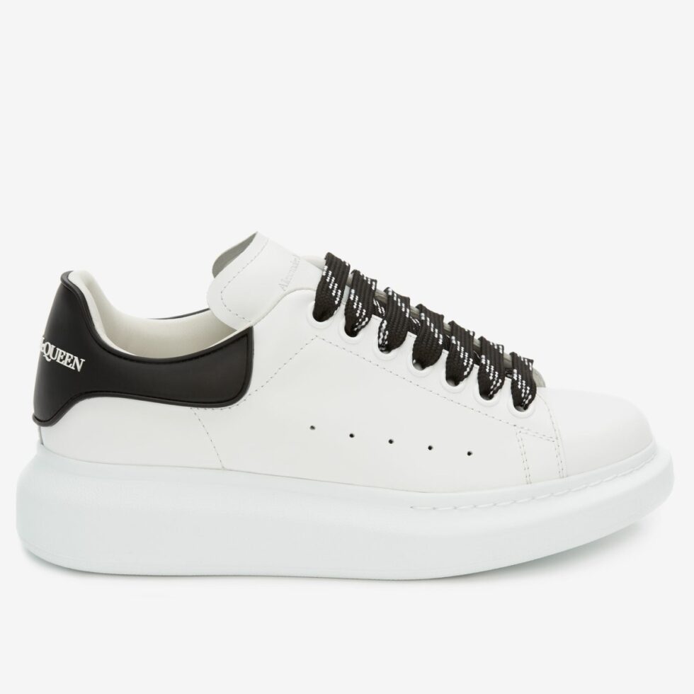 Replica Alexander McQueen Women’s Oversized Sneakers With Noir Heel 104