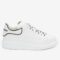 Replica Christian Louboutin Women’s Spike Sock Donna Sneakers White 102