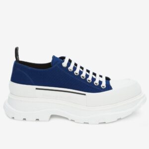 Replica Alexander McQueen Women’s BlueTread Slick Lace Up Sneakers