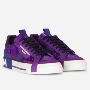 Replica Dolce & Gabbana Women’s Custom 2.Zero Sneakers Purple