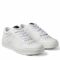 Replica Jimmy Choo Men’s Hawaii Sneakers In White Calfskin 102