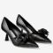 Replica Christian Louboutin Black Suede Kate 100mm Pumps 102