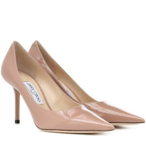 Replica Jimmy Choo Love 85mm Pumps In Poudre Patent Leather