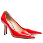 Replica Jimmy Choo Love 85mm Pumps In Red Patent Leather