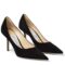 Replica Manolo Blahnik Hangisi 70 Pumps In Grey Lace 102