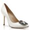 Replica Jimmy Choo Romy 60mm Pumps In Silver and Blue Glitter 103