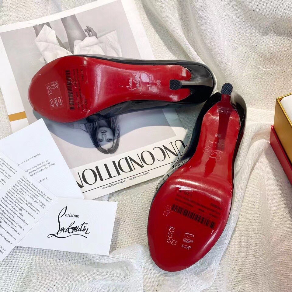 Replica Christian Louboutin Red Patent New Very Prive 100mm Pumps 113