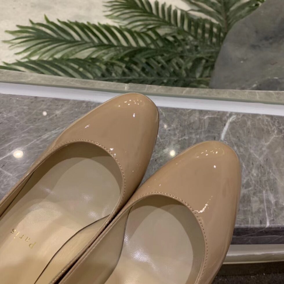 Replica Christian Louboutin Nude Patent New Simple 85mm Pumps 106