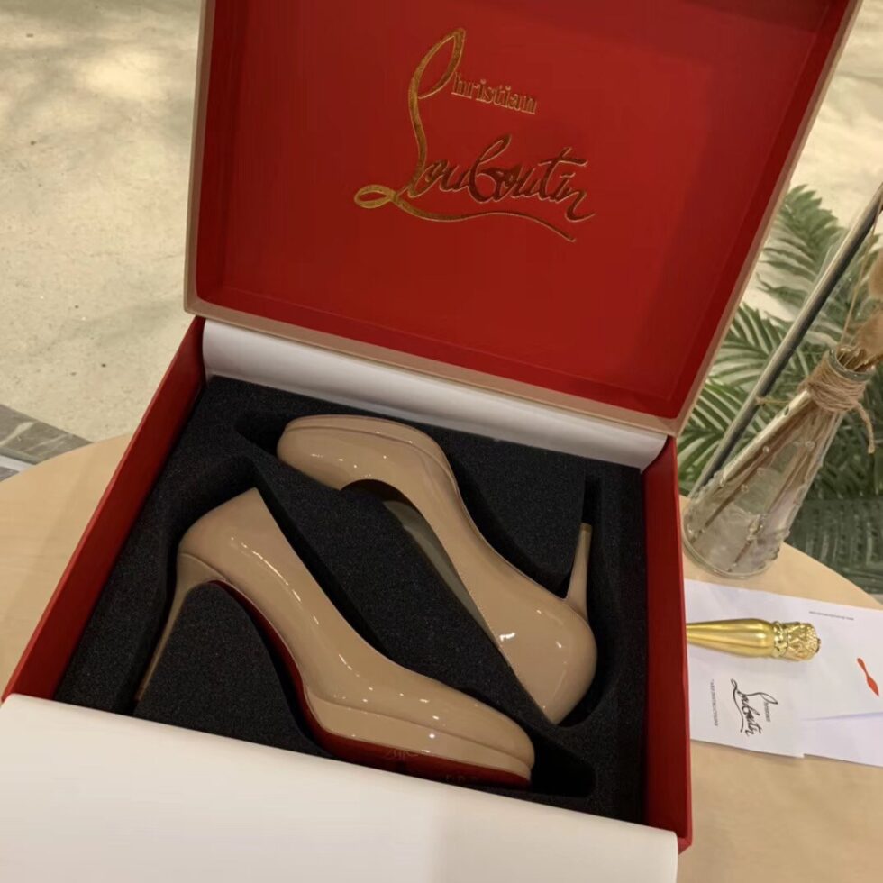 Replica Christian Louboutin Nude Patent New Simple 85mm Pumps 108