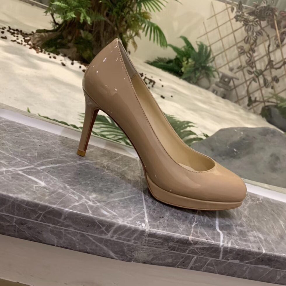 Replica Christian Louboutin Nude Patent New Simple 85mm Pumps 110