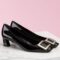 Replica Saint Laurent Opyum 110 Pumps In Patent Leather with Silver Heel 102