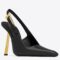 Replica Prada Slingbacks Pumps 95mm In Red Patent Leather 102