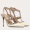 Replica Valentino One Stud Pumps 90mm In White Patent Leather 102