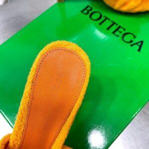 Replica Bottega Veneta Stretch Sandals In Orange Stretch 2