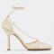 Replica Bottega Veneta Lido Sandals In White Intrecciato Leather 103