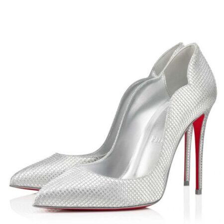 Replica Christian Louboutin Hot Chick 100mm Pumps In Sequin Fabric