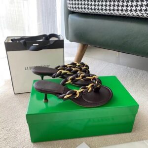 Replica Bottega Veneta Dot Thong Sandals In Fondant Lambskin 2