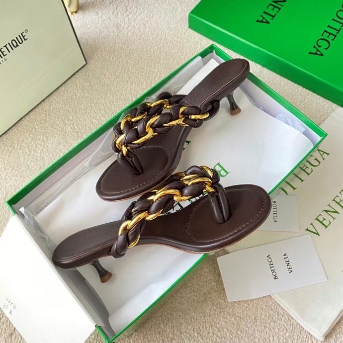 Replica Bottega Veneta Dot Thong Sandals In Fondant Lambskin 109