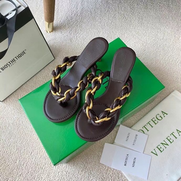 Replica Bottega Veneta Dot Thong Sandals In Fondant Lambskin 110