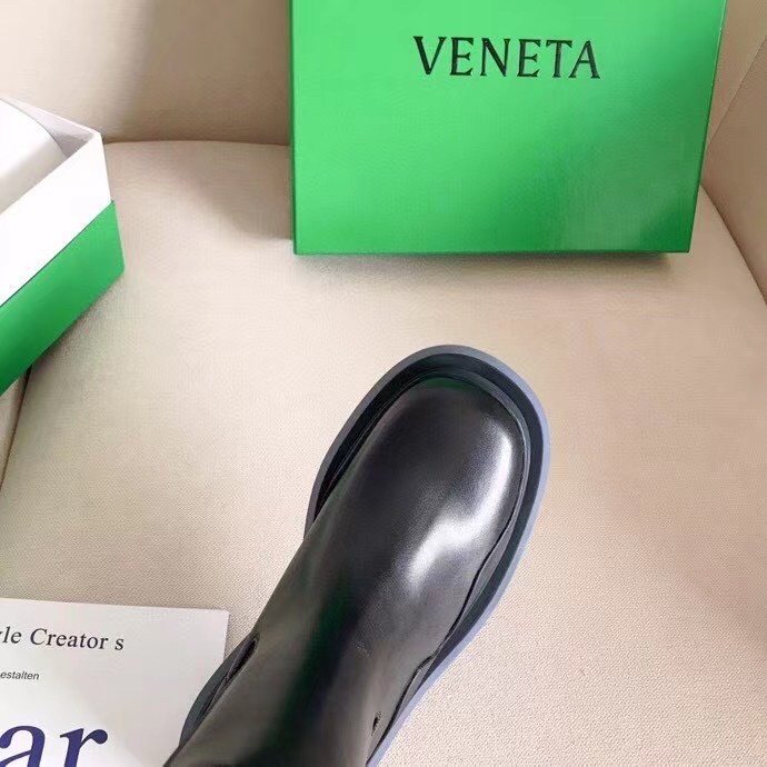 Replica Bottega Veneta BV Tire Chelsea Boots with Transparent Sole 107