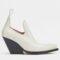 Replica Hermes Oasis Slide Sandals 50mm In White Swift Calfskin 103