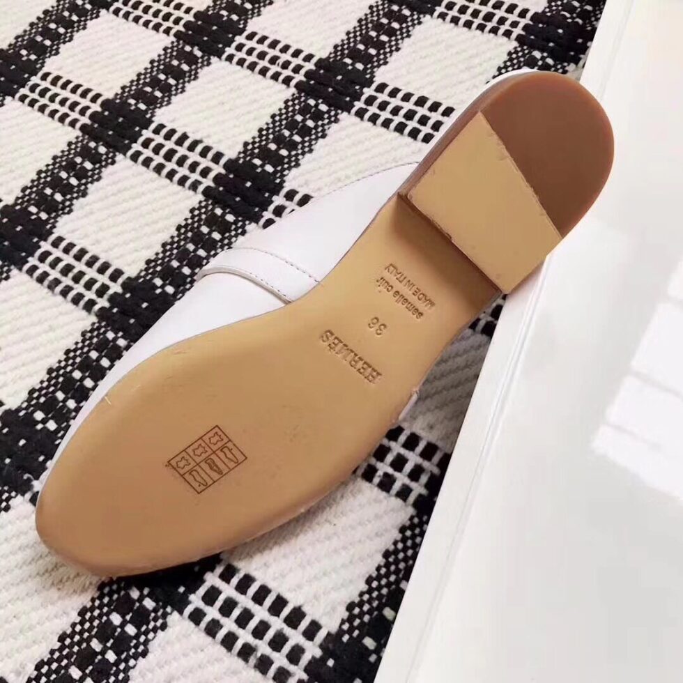 Replica Hermes Oz Mules In Caramel Calfskin 105