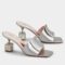 Replica Hermes Catena Mules In White Calfskin 103