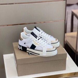 Replica Dolce & Gabbana Men’s White Custom 2.Zero Sneakers 2