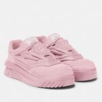 Replica Versace Women’s Odissea Sneakers In Pink Leather